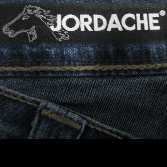 Jordache jean capris Y2K NWT denim blue & stretchy size 12 - Picture 7 of 12